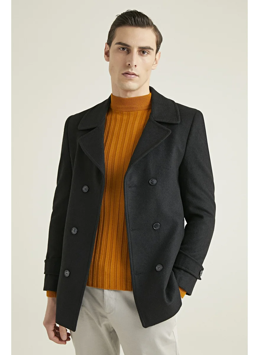 D'S DAMAT Black Coat 5HF08ORT10001