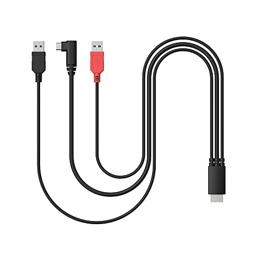 XP-PEN XPPen AC97 3 in 1 Cable for Artist 12, Artist 10/12/13/16 2nd, Artist Pro 14(Gen2)/16(Gen2), Innovator 16 Drawing Tablet - Creative Pen Display Cable - Image 1