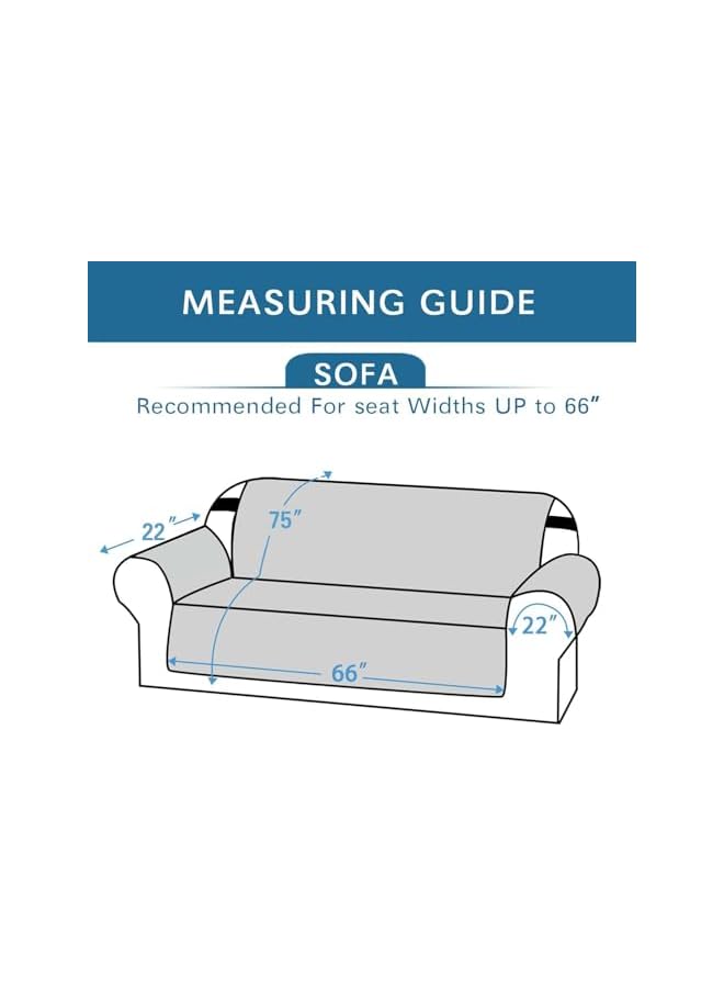 Green Tiger غطاء أريكة، غطاء أريكة مقاوم للماء، غطاء أريكة مبطن قابل للعكس، غطاء أريكة 3 مقاعد قابل للغسل في الغسالة وغير قابل للانزلاق مع أحزمة مرنة، واقي للأثاث للحيوانات الأليفة والأطفال - Image 2