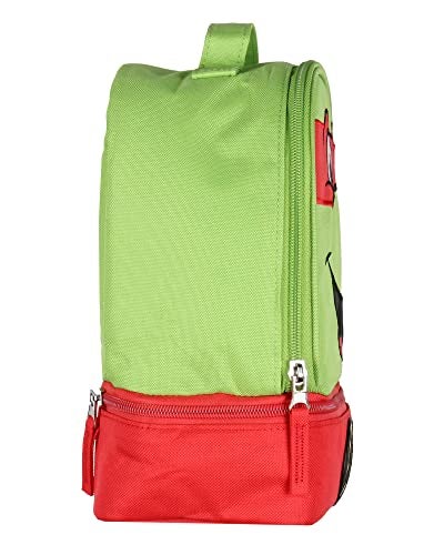 INTIMO Teenage Mutant Ninja Turtles TMNT All Turtles Dual Compartment Lunch Box (Raphael) 9" - Image 3