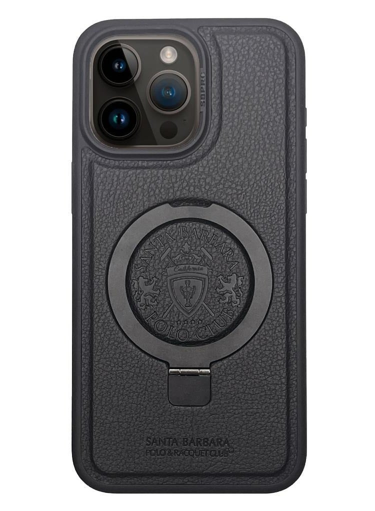 Captaintech PRIMO Series for iPhone 15 Pro Max Case with Magnetic Invisible Stand 【Compatible with MagSafe】 Built-in Foldable Stand Slim Protective Diamond Phone Case for iPhone 15 Pro - Image 1