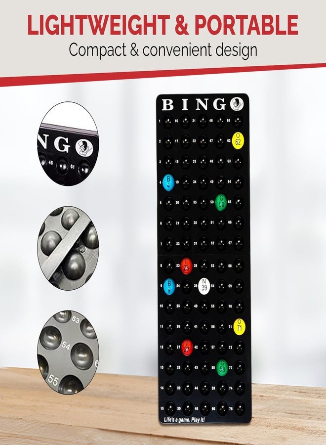 MR CHIPS Universal Bingo Ball Holder for 7/8", 3/5", and 3/4" Diameter Balls, Black Masterboard - Image 5