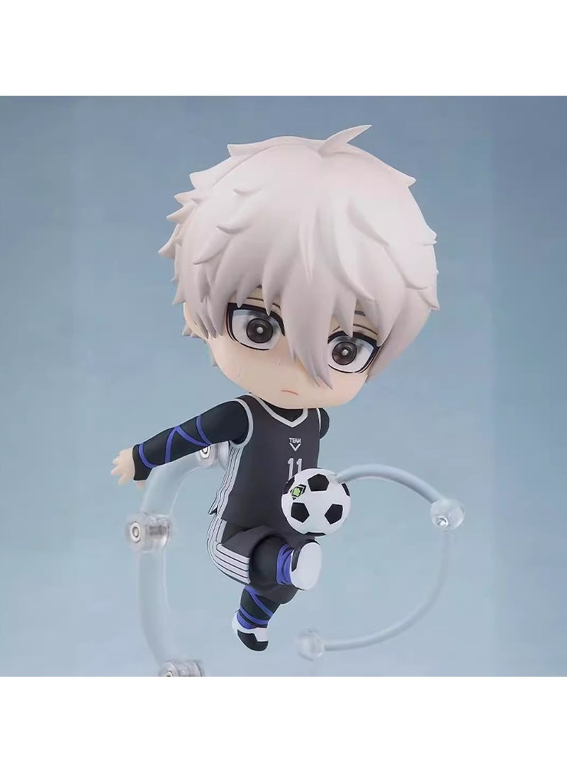 general Blue Prison Nagi Seishiro Movable Face Changing Figure can be given as a gift to family and friends - Image 1