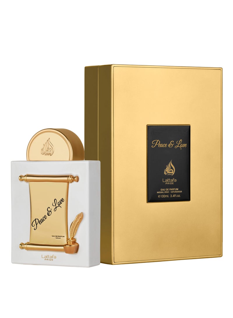 Lattafa Peace & Love EDP 100ml - Image 1