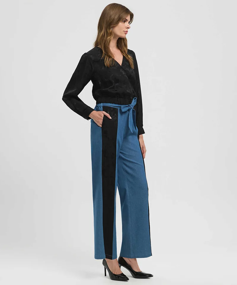ايبيكيول Color-Block Jacquard Trousers