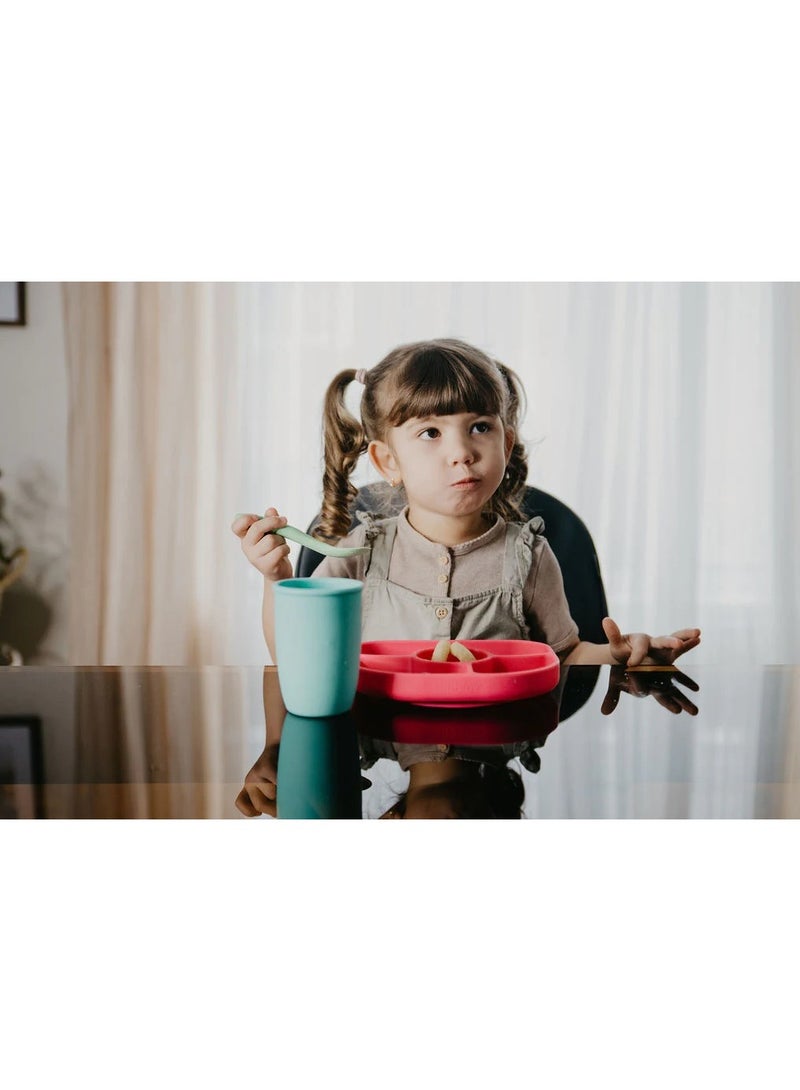 bbluv bblüv Silicone Baby Spoons Set - Soft, BPA-Free, Gum-Friendly, Dishwasher Safe, 5-Pack, 4M+ Infant Feeding Essentials, Durable & Stain-Resistant – Multicolor - Image 4