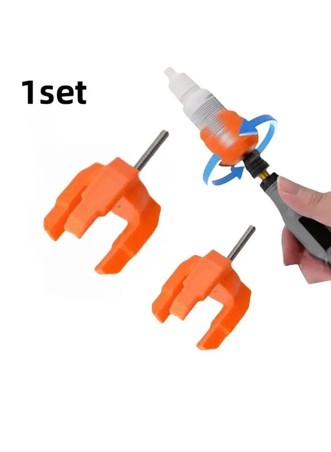 2Pcs Handmade Model Paint Shaker Fixing Clip Electric Shake Tool For Crafts - Image 1