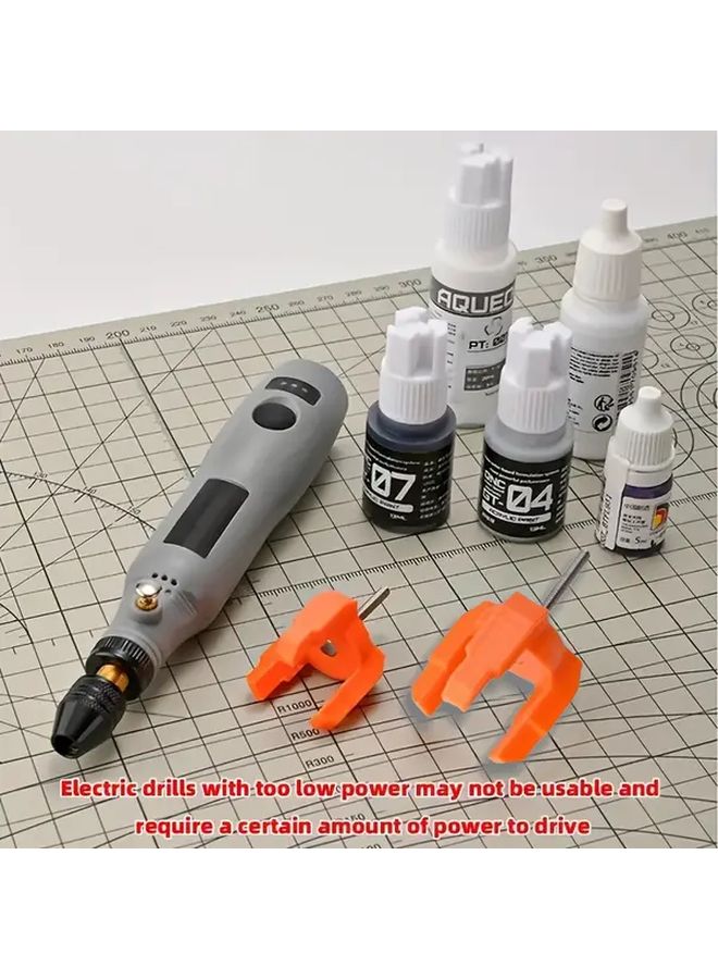 2Pcs Handmade Model Paint Shaker Fixing Clip Electric Shake Tool For Crafts - Image 4