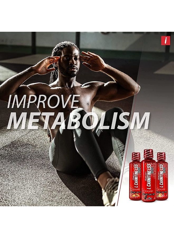 iSatori L-Carnitine LS3 Concentrated Liquid Metabolic Enhancer and Energy Booster - Health and Fitness - Keto Friendly - Stimulant Free - Lemon Lime 3000mg (32 Servings) - Image 4