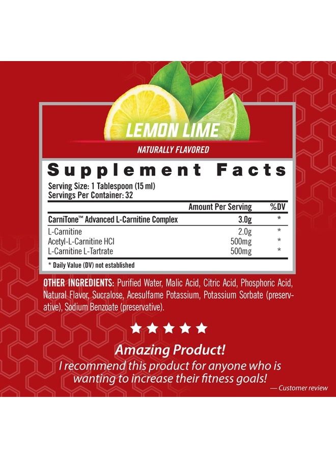 iSatori L-Carnitine LS3 Concentrated Liquid Metabolic Enhancer and Energy Booster - Health and Fitness - Keto Friendly - Stimulant Free - Lemon Lime 3000mg (32 Servings) - Image 2