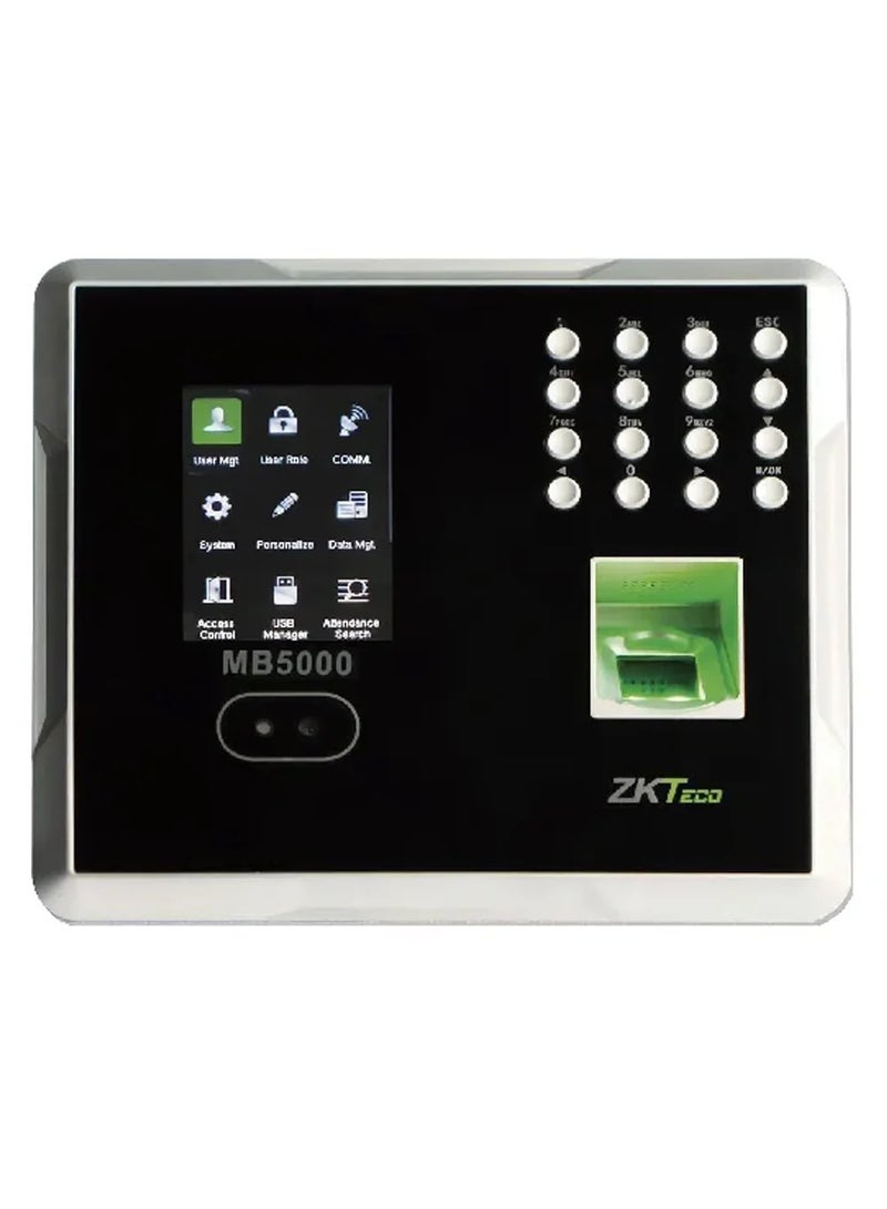 ZKTeco MB5000 Hybrid Biometrics Time Attendance Terminal - Image 1