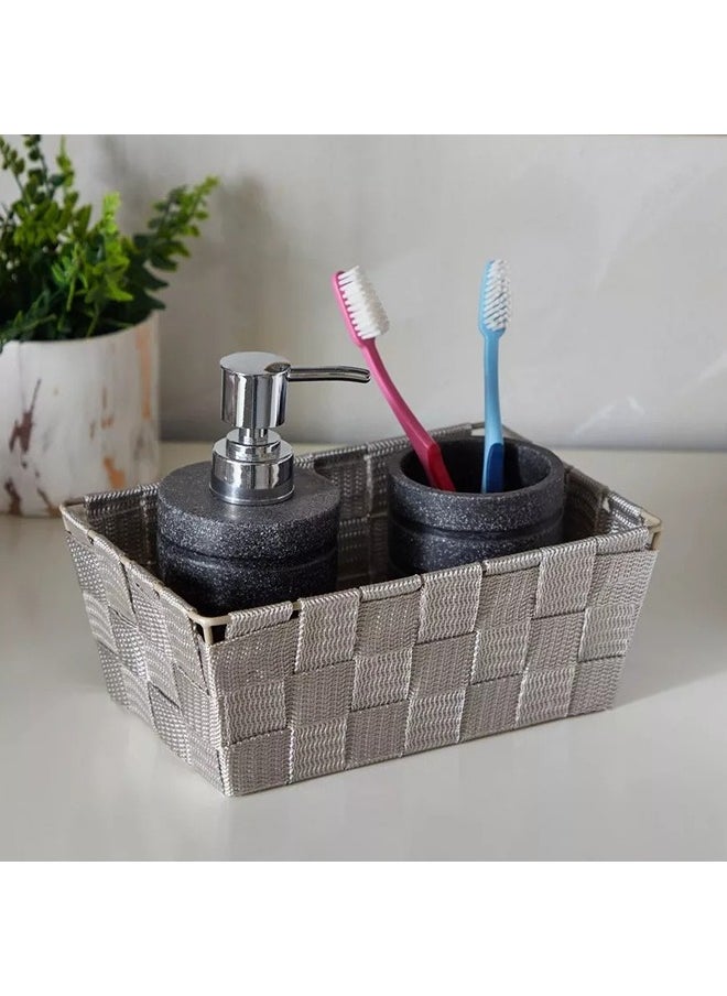 Home Box Strap Basket 22 x 9 x 14.5 cm  - Image 1