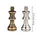 Best Chess Set Odysseus Metal Weighted Chess Pieces with 25 Inch King and Extra Queens Pieces Only No Board - Image 3