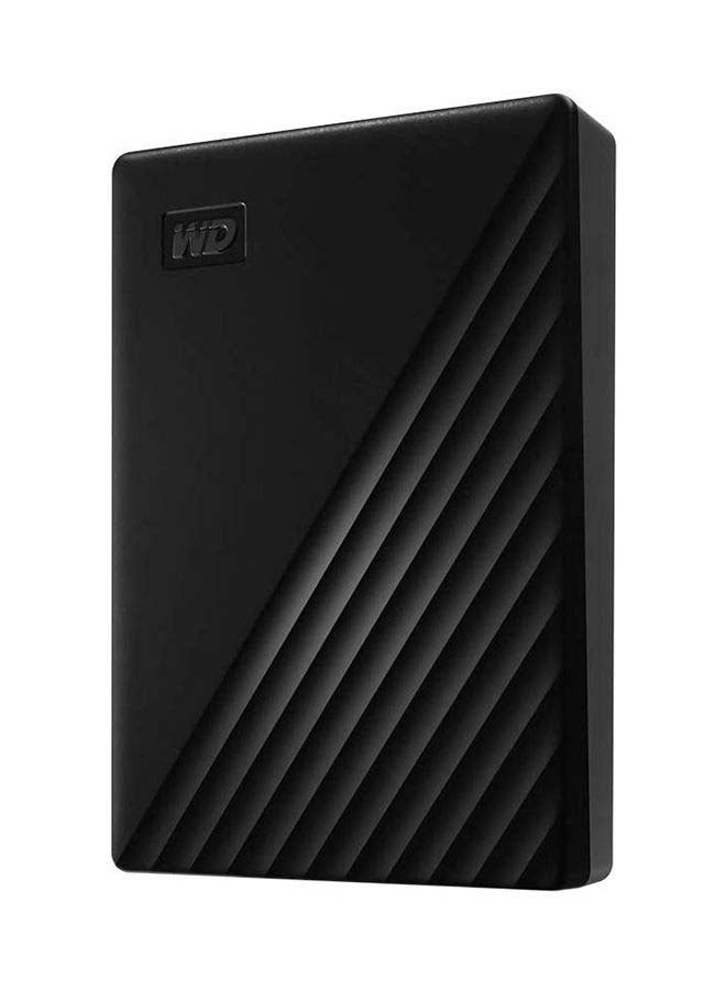 WD 4TB My Passport Portable External Hard Drive with backup software and password protection, Black - WDBPKJ0040BBK-WESN 4 TB - Image 1