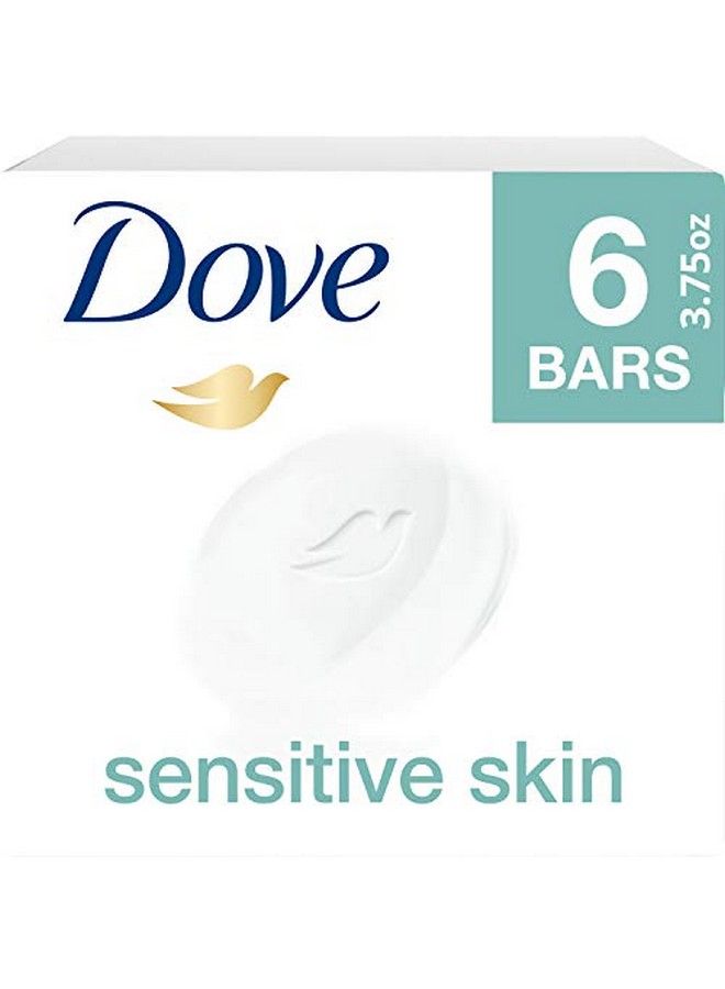 Dove Beauty Bar For Softer Skin Sensitive Skin More Moisturizing Than Bar Soap 3.75 Oz 6 Bars Lavender - Image 3