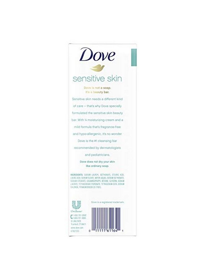 Dove Beauty Bar For Softer Skin Sensitive Skin More Moisturizing Than Bar Soap 3.75 Oz 6 Bars Lavender - Image 4