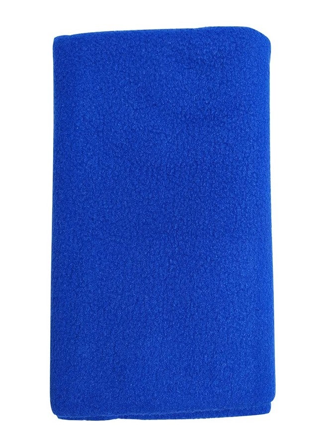 NOVEL Microfiber Baby Bed Protecting Mat (Royal Blue, Large) - Image 3