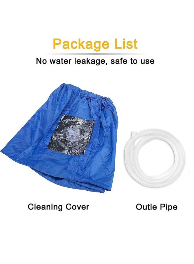 أنبوب 2.8 متر غطاء تنظيف مكيف الهواء، يستخدم في مكيفات الهواء 2P-3P خدمة تنظيف الجدار. - Image 3