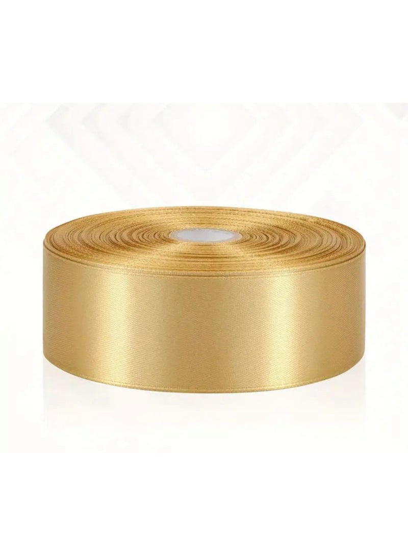 KRONFOL 3 pcs 2.54cm ,long 24 (each one) .meter of Elegant Champagne Satin Ribbon, Christmas Gift Wrapping Ribbon, Suitable for High-End Gift Packaging, Bridal Floral Embellishments, Craft Making, Celebration Decorations, Holiday Decorations, Party Banquet Decorations, Satin Ribbon Roll, Satin Ribbon 1., Ribbon For Craft, Christmas Decoration, Ribbon, Gift Ribbon, Gift Wrapping Ribbon Roll, Gift Ribbons - Image 1