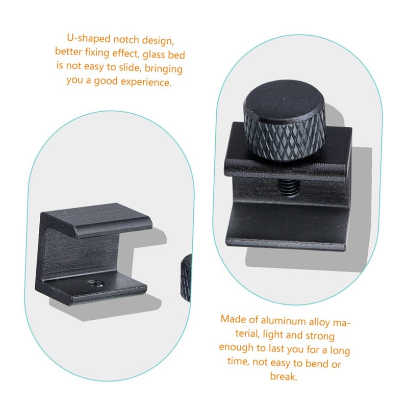 8 قطعة مثبت سرير طابعة ثلاثية الأبعاد متين سهل التركيب إنتاج دقيق للطباعة - Image 4
