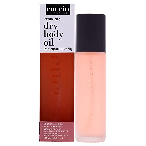Cuccio Naturale Revitalizing Dry Body Oil  Pomegranate and Fig for Unisex  338 oz Oil
