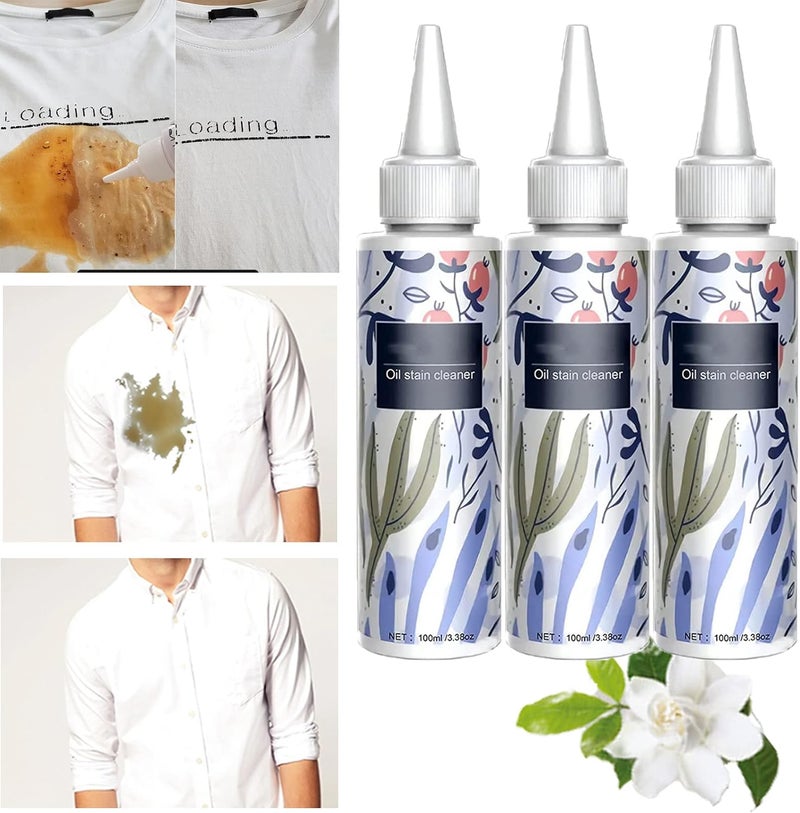comfrt Nml Stain Remover, Garment Stubborn Stain Cleaner, Emergency Stain Rescue Stain Remover, Clothes Emergency Stain Remover for Almost All Types of Fabrics (3Pcs) - Image 1