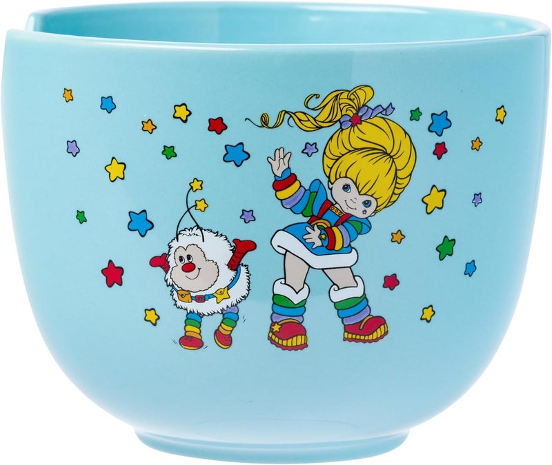 Silver Buffalo Rainbow Brite and Twink Ceramic Ramen Noodle Rice Bowl with Chopsticks and Spoon Microwave Safe 20 Ounces - Image 5