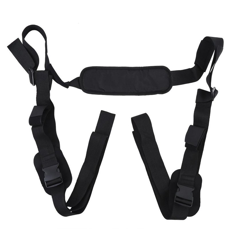 Portable Kayak Canoe SUP Surfboard Adjustable Nylon Carrying Strap Belt with Paddle Loop - Image 2