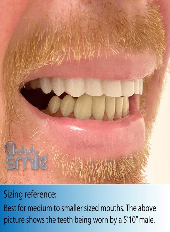 Billy-Bob Billy Bob Instant Smile Complete Adult Makeover Kit! Fix Your Smile at Home Within Minutes! Includes Bright White Comfort Fit Flex Upper and Natural Shade Instant Smile Lower. - Image 4