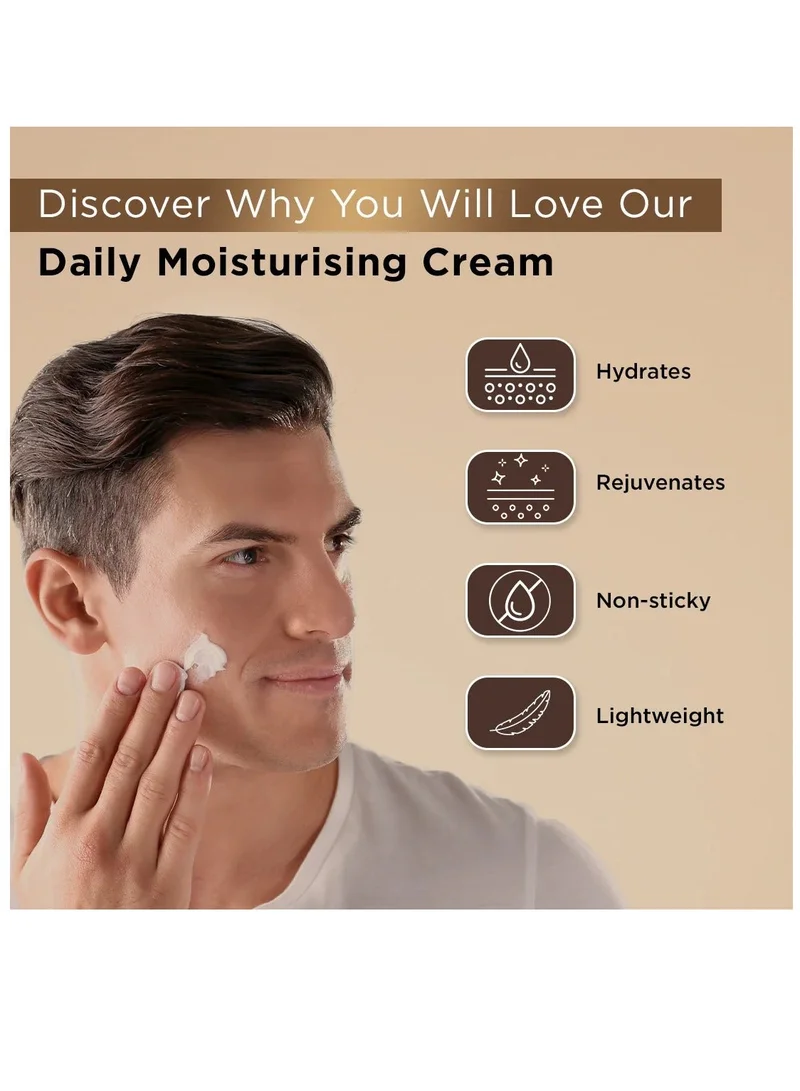 The Man Company Daily Moisturising Winter Cream With Shea Butter And Vitamin E For Moisturizing And Hydrating, All Skin Types, 50 GM