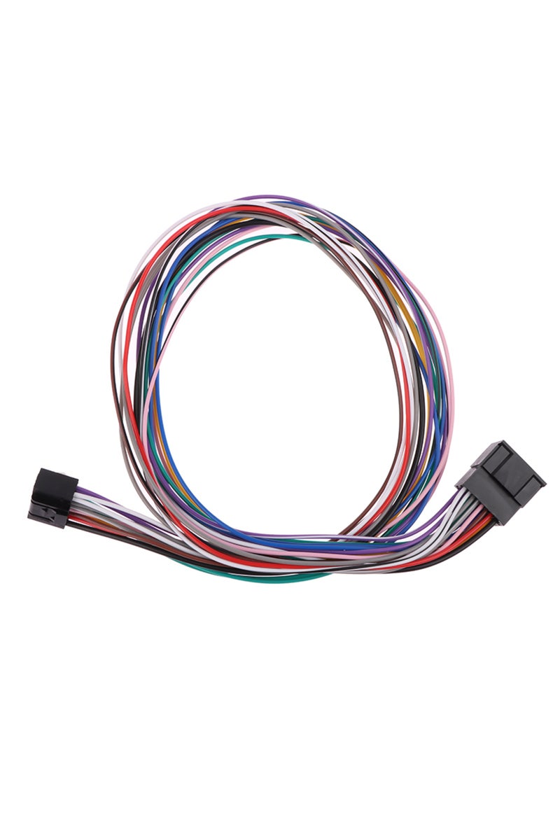 erorex 16 Pin Universal Car Stereo Radio ISO Wire Harness Kits Power Speak ACC Extension 60cm Adapter Ca... - Image 2