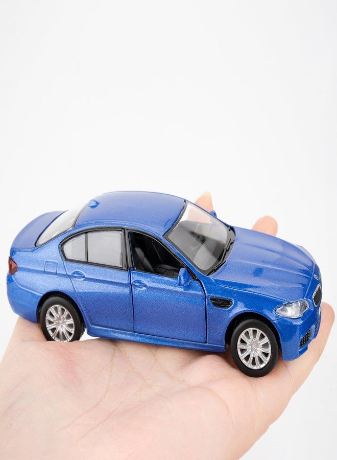RMZ City 1/36 M5 Diecast Alloy Model Car with Pullback Function, Model Toys for Collecting and Decorating, Toy Car Gift for Boys and Girls (Blue) - Image 5