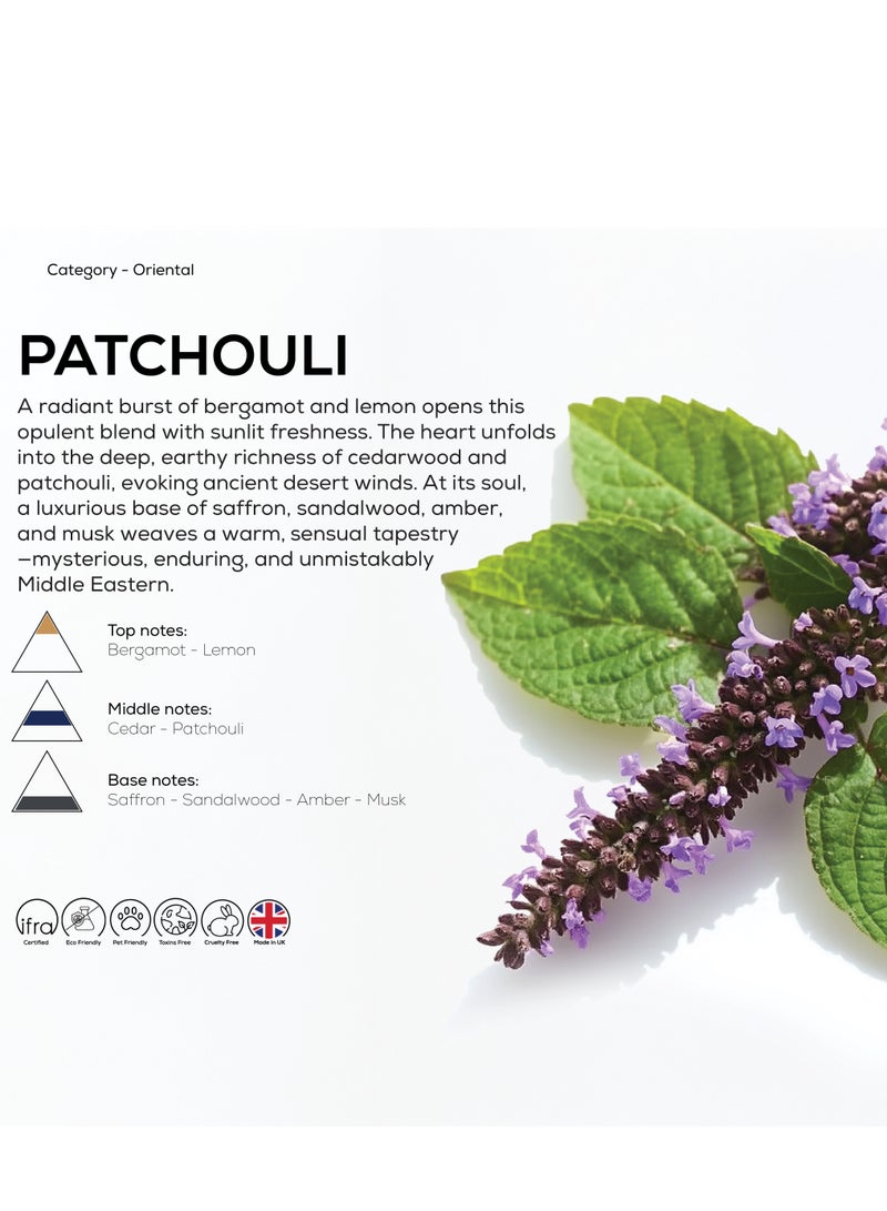 Dr Scent Breeze of Joy Diffuser Aroma Patchouli - Notes Roses & Lemon Ending With Musk Smell (170ml) - Image 2