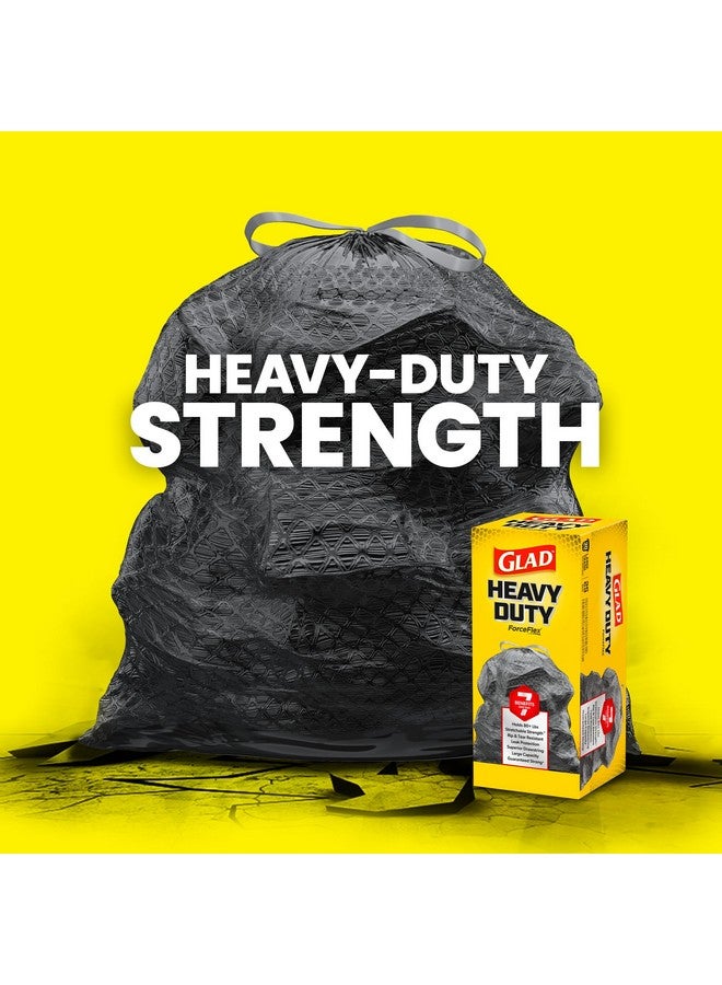 Glad ForceFlex Heavy Duty Large Trash Bags, Hold 80+ lb, 30 Gal, 25 Ct (Package May Vary) - Image 4