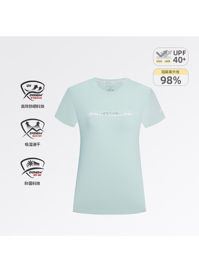 NorthLand Women's Short Sleeve T-shirt New Fashion Sporty Tee For Summer/moisture-wicking Quick-dry Antibacterial - Image 2