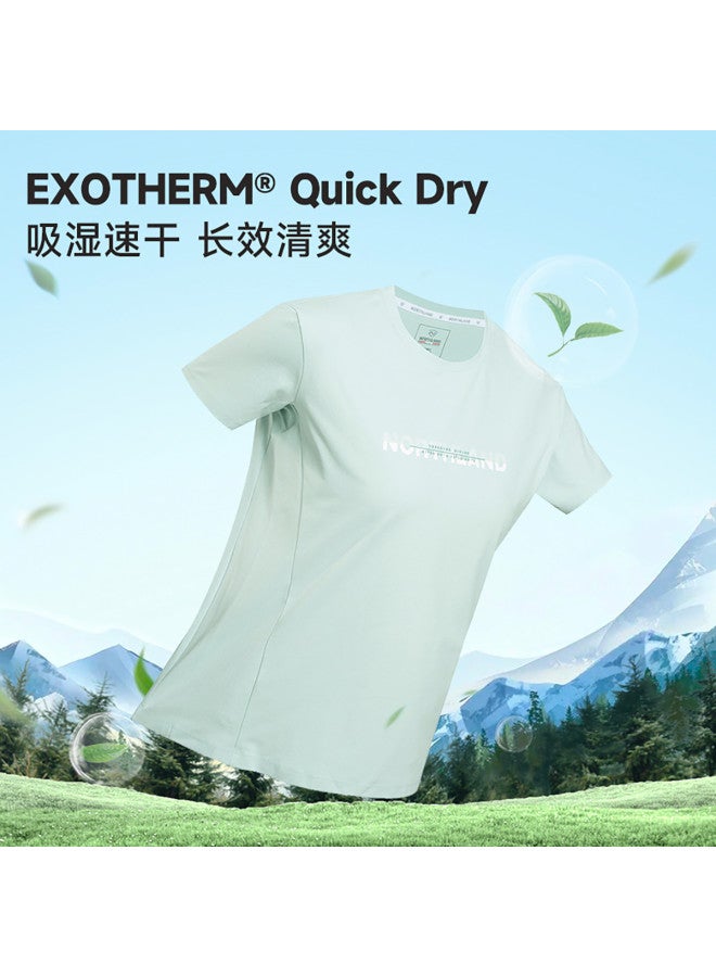 NorthLand Women's Short Sleeve T-shirt New Fashion Sporty Tee For Summer/moisture-wicking Quick-dry Antibacterial - Image 4