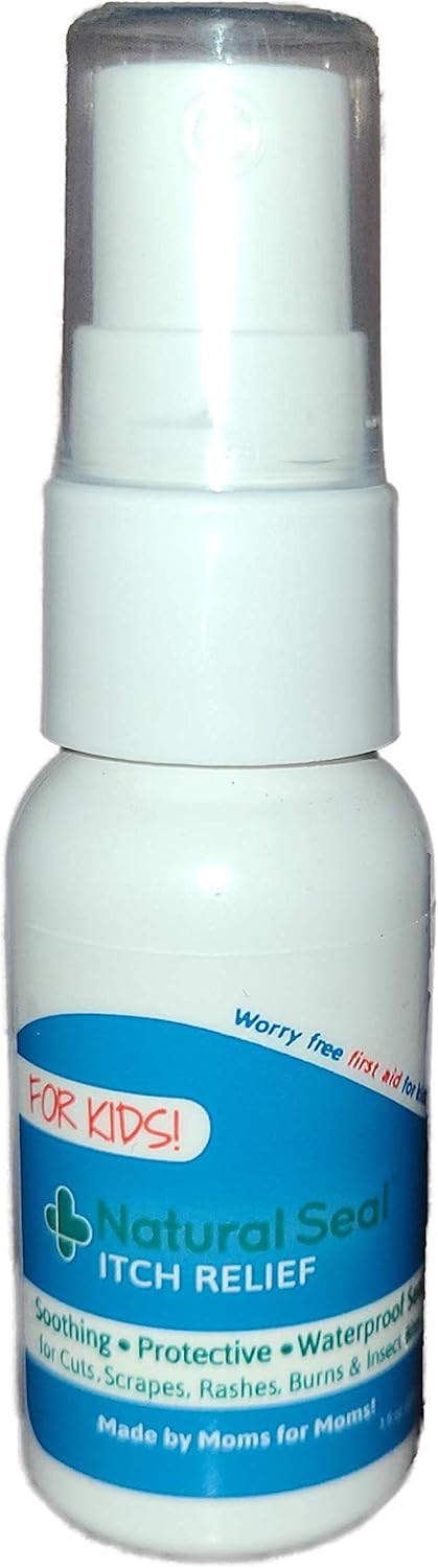 KeriCures Natural Seal Spray on Bandage with Itch Relief 1oz First Aid Barrier Soothing Protective Moisturizing Liquid Bandage for Kids Woman Owned Small Business - Image 1