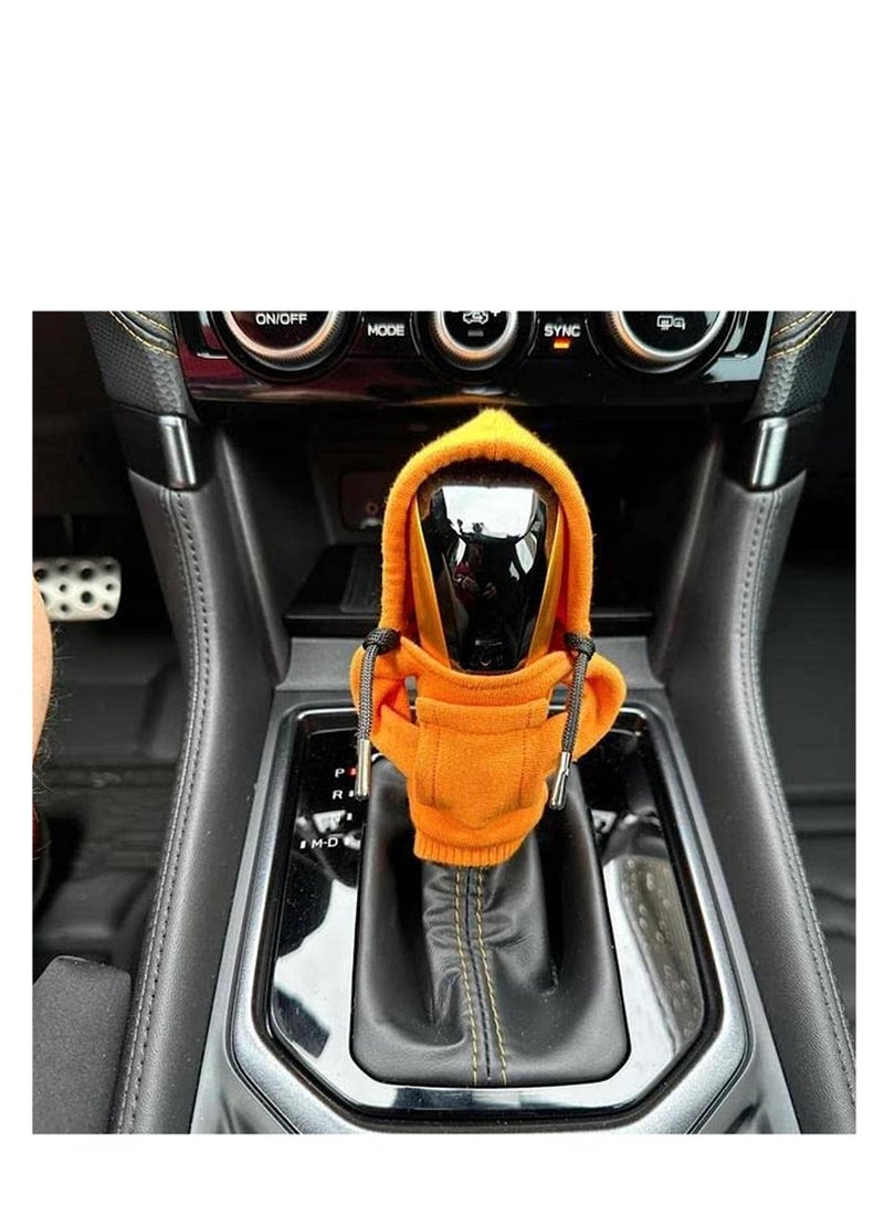 Loquat Car Gear Shift Cover Shifter Knob Hoodie Funny Stick Protector Fits Manual Or Automatic Universal - Image 2