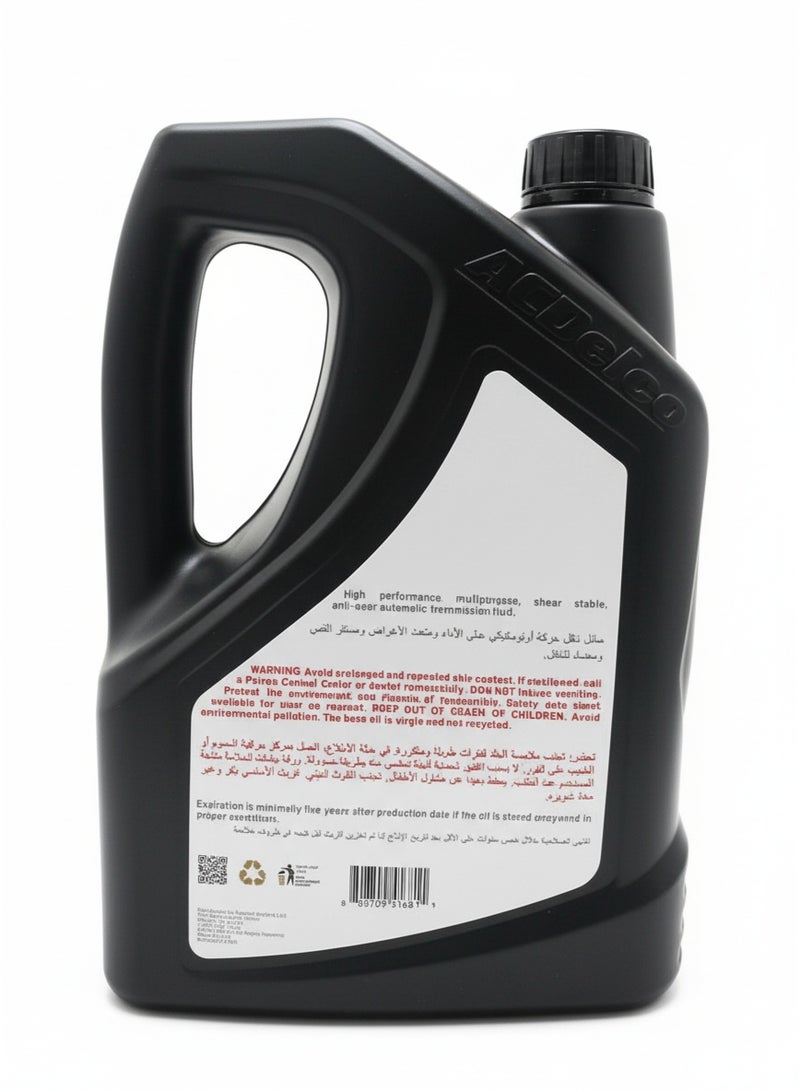 AcDelco ATF Type III Automatic Transmission Fluid 1 Gallon (4L) – Premium Performance Transmission Oil – Part No. 19347196 - Image 2