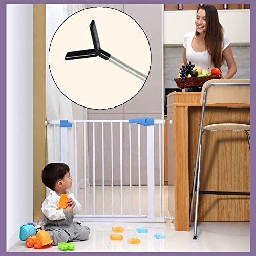 Safe-O-Kid Safe O Kid® Safety Gate Y Clips/Y Spindle for Safety Rail Accessories, Baby Gate Clip Pack of 1 - Image 5