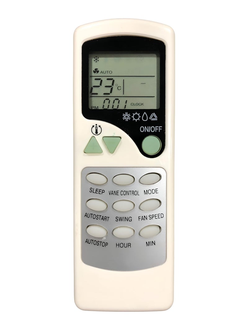 Upix AC Remote No. 7A (No Backlight), Compatible/Replacement for Carrier AC Remote Control (Exactly Same Remote Will Only Work) - Image 2