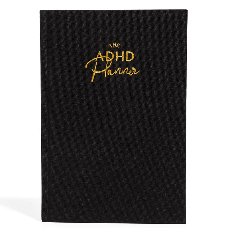 epic self The ADHD Planner for Adults - Undated Daily & Weekly ADHD Journal for Disorganized People, 90 Days - Habit Tracker, Record Emotions & Mood - Academic Goals - Structure & Focus for Adults Brains - Image 1