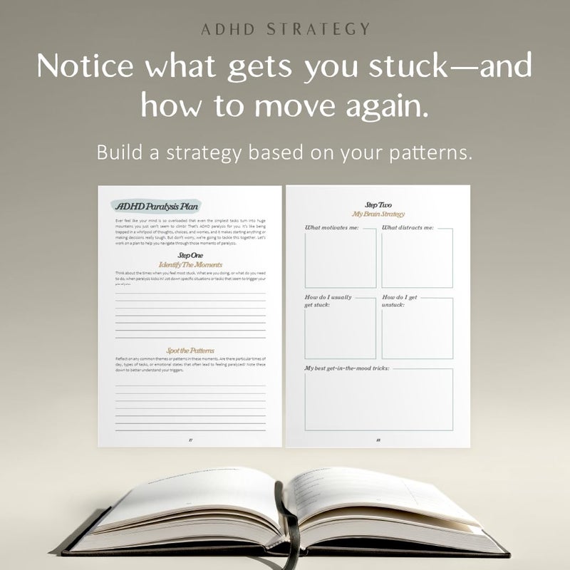 epic self The ADHD Planner for Adults - Undated Daily & Weekly ADHD Journal for Disorganized People, 90 Days - Habit Tracker, Record Emotions & Mood - Academic Goals - Structure & Focus for Adults Brains - Image 4