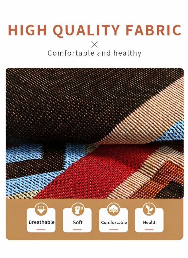 GROIC Beach Blanket ,Multi Use Outdoor Camping Mat, Picnic Blanket, Exercise Stretching Mat,Boho-Chic Windproof Blanket,Camping Supplies  - Image 3