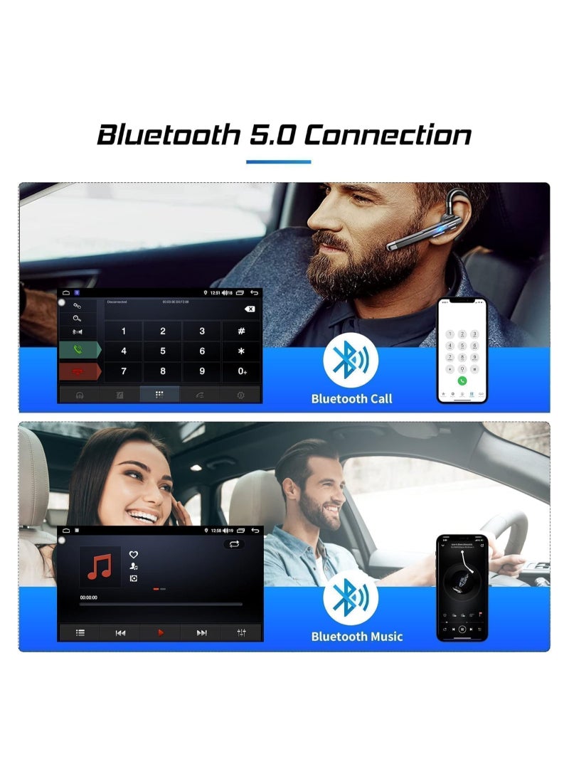 SHEZA STAR Android Car Stereo for Honda Civic 2012-2015 2GB RAM 32GB ROM Support Carplay, Mirror Link Wi-Fi BT, Radio GPS Navigation, 9 Inch IPS Touch Screen with AHD Camera Included - Image 5
