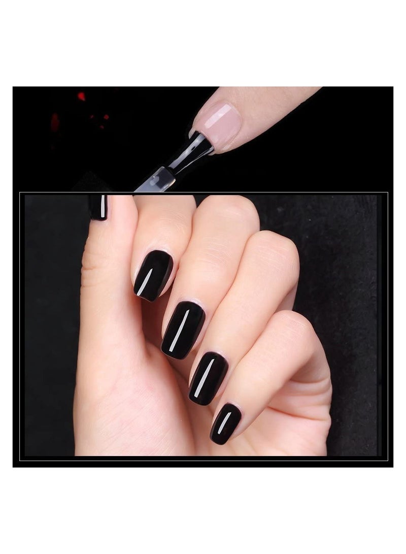 TOP LADY مجموعة قاعدة طلاء أظافر جل وطبقة علوية ممتصة للأشعة فوق البنفسجية ومصباح LED للتجفيف لمدة طويلة 15 مل - Image 5