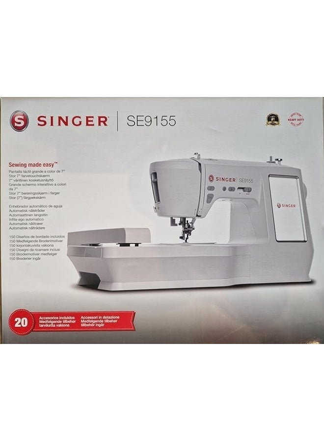 SINGER ماكينة الخياطة والتطريز سنجر SE-9155 - Image 5