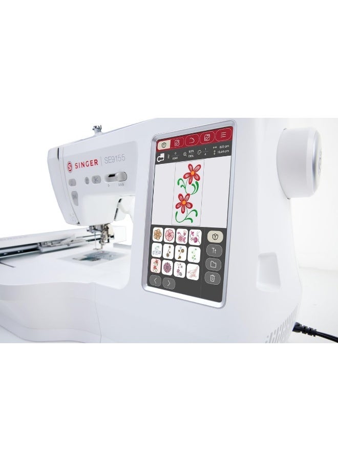 SINGER ماكينة الخياطة والتطريز سنجر SE-9155 - Image 3