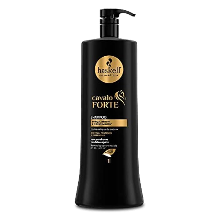 Haskell Kit Cavalo Forte Shampoo + Conditioner + Mask + Leave-in + Serum - Image 2