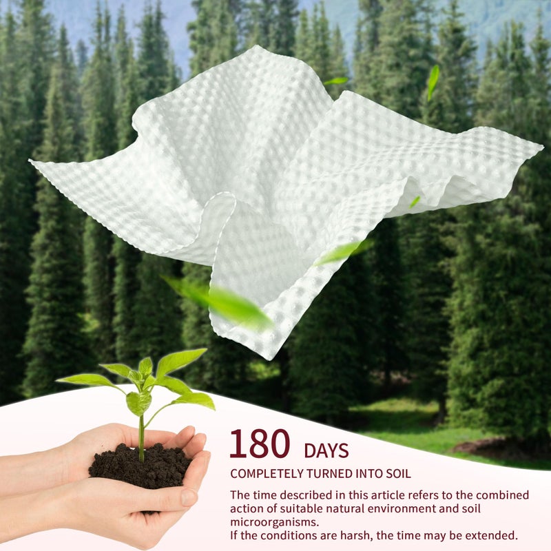 Deluwire Soft Dry Wipe 10 Pack, Face Tissues, Lint Free Facial Cleansing Towels Disposable, Extra Thick Dry and Wet Use for Sensitive Skin, Makeup Removing, Surface Cleaning (800 Count) - Image 3
